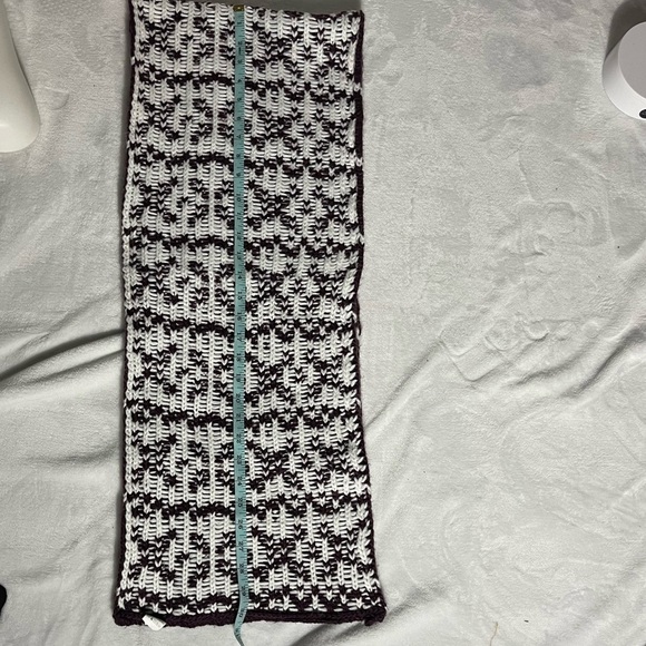 Arctic Print Infinity Scarf - Purple/White - Picture 13 of 15